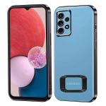 RJR Back Case Cover for Samsung Galaxy A13 (4G), F13 (4G), M13 (4G) Electroplated Logo View Back Case Cover | Slim Shockproof |Super Soft TPU | Raised Edges | Anti-Shock | Anti-Yellow Case- Black