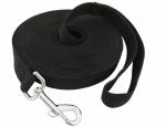 Pets Empire Nylon Training leash For Small Medium large Dogs 20Ft long Dog Puppy Leash, Black