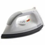 USHA EI 1602 1000 W Lightweight Dry Iron with Non-Stick Soleplate (White)