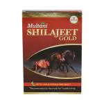 Multani Shilajeet Gold Capsule- For Youthful Living | Enriched With Gold, Kesar, Safed Musli & Shilajeet Original | Ayurvedic Shilajit Capsule For Stamina & Endurance | 10 Capsule