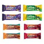 CaliBar 20g &10g Protein Bar - 4 Bars Almond Choco, 2 Bars Berry Almond & 2 Bars Roasted Coffee Bean (Pack of Total 8 Bars)
