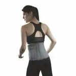 Vissco Back Support Lumbocare (Lumbo Sacral Belt),Supports the Spine & Relieves Pain, Lower Back Brace Support, Back Pain Relief For Men and Women, Can be used for Slip disc - Medium (Grey)