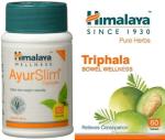 Himalaya AyurSlim 60 Caps (1 Pack) and Triphala 60 Tabs (1 Pack)