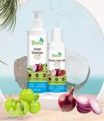DRIDDLE New Anti Hair Fall Red Onion Shampoo & Hair OilCombo Best Quality Pack