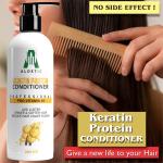 ALOETIC keratin protein Hair conditioner -200 ml | dandruff control | anti hair fall | soft and silky hair | hair volumizing | frizz hair control | all hair type | long hair | damage hair repair | for men and women.