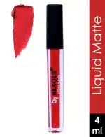 bq BLAQUE Matte Liquid Lip Gloss Lipstick # 101 (4 ml, Orangish Red)