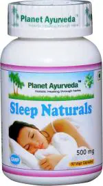 Planet Ayurveda Sleep Naturals Capsules, 60 Capsules