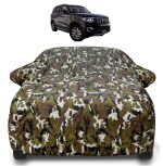 Mockhe Mahindra Scorpio N Car Cover with Mirror Pocket and Soft Cotton Lining,Waterproof Mahindra Scorpio N Car Body Cover, Army Print