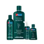 Dr Batra's Hair Fall Control Serum, Conditioner, Hair Fall Control Oil & Hair Fall Control Shampoo - 500 ml (Pack of 4)