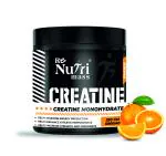 Renutrimass Micronised Creatine Monohydrate - 250g, Orange Flever | Pre/Post Workout Supplement for Muscle Repair & Recovery | Supports Athletic Performance & Power