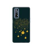 Casotec City Light Pattern Design 3D Printed Hard Back Case Cover for Realme 7 / Narzo 20 Pro