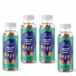 LA NATURE'S WE CARE YOUR HEALTH Calcium with Vitamin D Gummy for Kids Vegetarian Friendly, Gluten Free for Healthy Teeth & Bones | Pack of 4-120 Chewable Gummies (Mango & Strawberry Flavor)