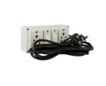 Saifpro Wooden Extension Board Electrical Switch Boards With 2 Sockets, 2 Switches And Long Wire Power Strip