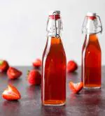 Cloudmart Glass Water Bottle with Leak-Proof Airtight Flip Top Lid, Swing Top Water Bottle with Stopper for Beverages,Oil,Vinegar,Beer (Capacity-500ml, Set Of 2)