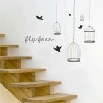 Rawpockets Free Birds with open Birdcage