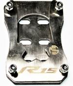 OBEROIS TRADERS Stainless Steel Side Stand Extender Compatible Yamaha R15. Bike Crash Guard (Yamaha) Parts