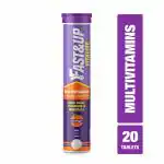Fast&Up Vitalize Multivitamin For Men & Women-21 Vital Vitamins&Minerals For Daily Health(20Tablets)