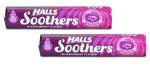Mondelez International Halls Soothers Blackcurrant Flavour, 45 G (Pack Of 2) Imported