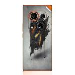 GADGETSWRAP Printed Vinyl Skin Sticker for Tecno Phantom X2 Pro - Demon Mask Artwork