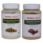 Herbal Hills Ashwagandha Powder and Triphala Powder 100 gms each