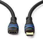 BlueRigger 4K HDMI Extension Cable - 3 ft