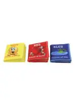 Skyculture Primary Colours Cloth Book Pack of 3 - English