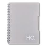 Ad2kart Youva Grey Paper Single Line Single Subject Spiral Wiro Bound Notebook 160 Pages