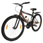 Avon Buke BicyclesThrust 26TMTBwith 26 inches wheel size and 17.5 inches ERW High-tensile steel Frame| Rigid Suspension, Caliper Brakes and Steel Rims | Available in Matt Black | Suitable for all terrains