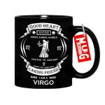 Mug Morning Virgo Mug (Black) Virgo Coffee Mug Virgo Zodiac Sign Mug