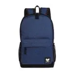 Fur Jaden Textured Navy Polyester Casual Mini Backpack 10 L (BM65_TexturedNavy)