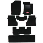 Elegant Carpet Car Floor Mat for (Toyota Fortuner, Duo Black)