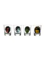 Ek Do Dhai Beatles Shot Glass set of 4 60ml