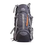 ENDEAVOUR Snow - Grey Waterproof Rucksack Travel Hiking Camping Backpack with Rain Cover 60 L
