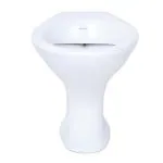 PARRYWARE PETITE Range Two Piece Floor Mount Western Commode (White) | 360x515x405 mm, Petite Plus Regular Seat and CoverWestern Toilet/Water Closet(EWC) For Bathroom | C02871C