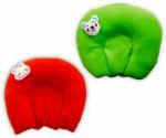 Chinmay Kids Red & Green Cotton Toons & Characters Baby Pillow Pack of 2