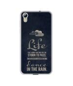 Casotec Life Pattern Print Design Printed Silicon Soft TPU Back Case Cover for Tecno i3