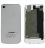 Imbi White Silicone Back Panel For Iphone Iphone 4S