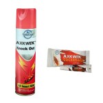 Axkwik Multi Insect Killer Spray 200ml & Cockroach Killer Gel 10gm Combo (Pack Of 2)