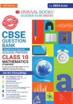 Oswaal CBSE Class 10 Mathematics Standard Question Bank 2023-24 Book_Oswaal books