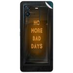 GADGETSWRAP Printed Vinyl Skin Sticker for Vivo iQoo Neo 6 (5G) - no more bad days