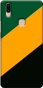 CustomEra Vivo V9 Pro Multicolour Simple Wallpaper Design Polycarbonate Hard Case Back Cover