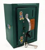GOODLUCK BAYBEE Drip Multicolor Stainless Steel Locker Style Almirah Piggy Bank