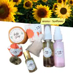 Ekoham SUNFLOVER ESSENTIAL OIL Skin Care Combo Kit-Body Polishing & Relaxing Spa