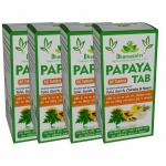 Dhanwantri Natural Herbs Care Private Limited Papaya Tab -60 Tablets (Pack of 4)