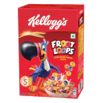 Kellogg’s Froot Loops | 285 gm Pack | Crunchy Multigrain Breakfast Cereal| Mixed Fruit Flavor