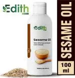 Edith Naturals Sesame Carrier Oil for Skin & Hair Growth Hair Oil (100 ml)