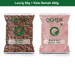 Goshudh Kala Namak 400g & Laung 50gm Combo Pack 450g