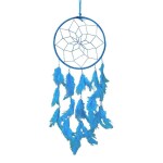 UPHAAR Handmade Throat Chakra Dream Catcher Handmade Hangings for Positivity Handmade Hangings for Home Decor, Wall Hangings, Garden, Car, Outdoor, Bedroom, Key Chain, Meditation Room, Yoga Temple