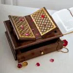 DecorTwist Handcrafted Holy Book Stand