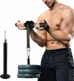 IRIS Anti-Slip Forearm Wrist Blaster Roller Trainer For Fitness Equipment for Gym and Home Profession